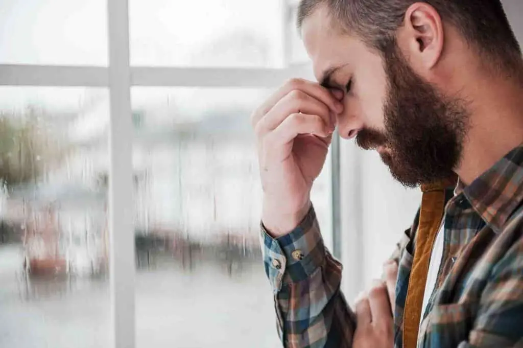 Man Feeling Hopeless